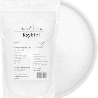Xilitolo Naturale Puro 1 kg - Alternativa Al Zucchero A Basso Indice Glicemico, Ideale Per Dolci E Bevande, Senza Calorie Vuote – KUCHNIA ZDROWIA
