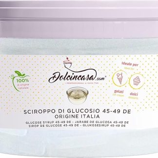 Dolcincasa-com Sciroppo di Glucosio 45-49 Destrosio Equivalente, 500 grammi