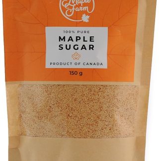 MapleFarm - Zucchero d'acero puro - Maple sugar - Solo da sciroppo d'acero - Peso netto 150g