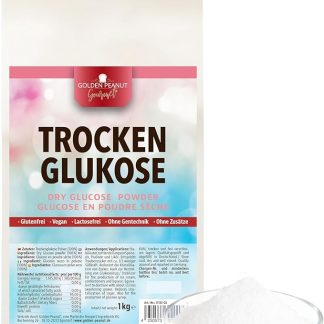 GOLDEN PEANUT glucosio glucosio secco glucosio polvere 1 kg, glucosio in polvere, glucosio, zucchero liquoroso, produzione di ghiaccio