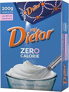 Dietor - MyDietor Dolcificante Naturale Sfuso 0 kcal, Senza Glutine, Senza Aspartame - 200 gr