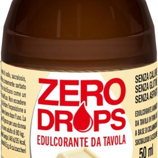 BPR Nutrition ZERO DROPS - Dolcificante liquido aromatizzato al CIOCCOLATO BIANCO