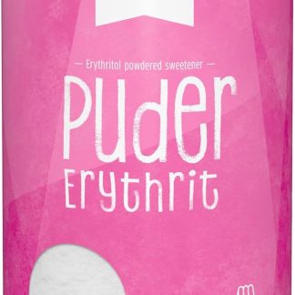 Xucker Zucchero a Velo di Eritritolo - 600g. Sostituto dello zucchero I senza calorie, vegano e rispettoso dei denti I perfetto per cucina e pasticceria I Eritritolo sugar free