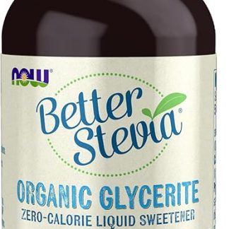 Better Stevia Liquid Sweetener Glycerite (60 ml) - Now Foods