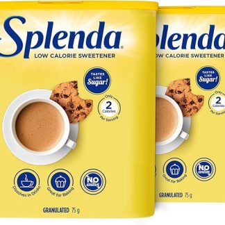 Splenda, dolcificante granulare, 75 g, confezione da 2