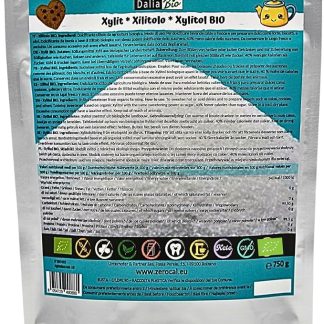 Dalia - Xilitolo Certificato Biologico 750G | Alternativa Naturale allo Zucchero | 40% In Meno Di Calorie | Basso Indice Glicemico e Senza Glutine | Qualità Premium | Perfetto per Dolci e Bevande