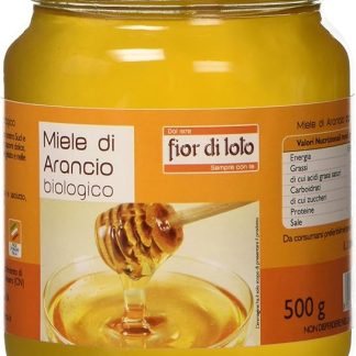 Fior di Loto, Miele di arancio bio, 500g