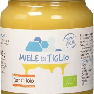 Fior di Loto, Miele di tiglio bio, 500g