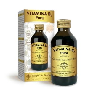 Vitamina B5 Pura 100ml acido pantotenico liquido analcolico