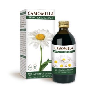 Camomilla estratto integrale analcolico 200ml Dr.Giorgini