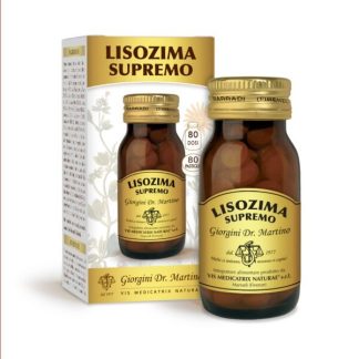 Lisozina Supremo 80 pastiglie difese immunitarie dr. Giorgini