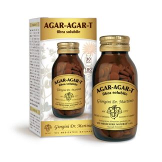 Agar Agar-T fibra solubile 180 pastiglie Dr. Giorgini