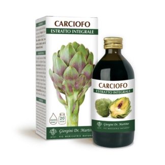 Carciofo estratto integrale analcolico 200ml Dr.Giorgini
