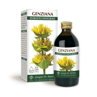 Genziana Estratto Integrale analcoolico 200ml dr. Giorgini