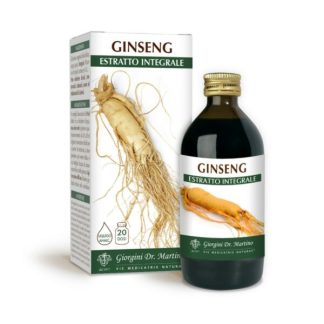 Ginseng Estratto Integrale analcoolico 200ml dr. Giorgini