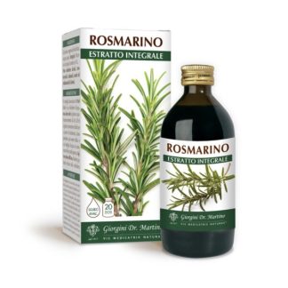 Rosmarino Estratto Integrale analcoolico 200ml Dr Giorgini