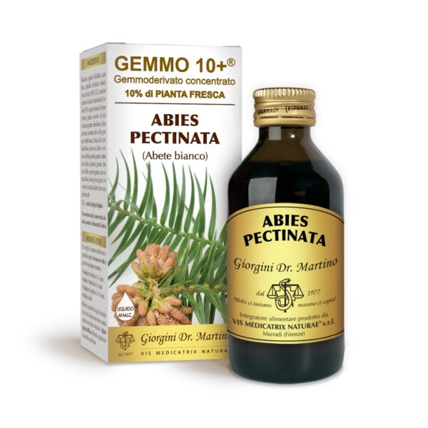 Gemmo 10+ Abete bianco (Abies pectinata) gemmoderivato analcolico 100ml dr.Giorgini