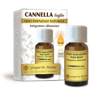 Cannella foglie olio essenziale 10ml dr.Giorgini