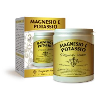 Magnesio e Potassio polvere solubile in barattolo 360g dr. Giorgini