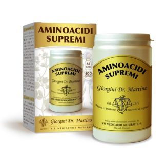 Aminoacidi Supremi 400 pastiglie con minerali e vitamine dr.Giorgini