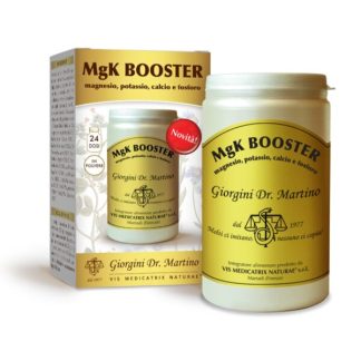 MgK Booster polvere solubile 180grammi magnesio potassio calcio e fosforo – Dr.Giorgini