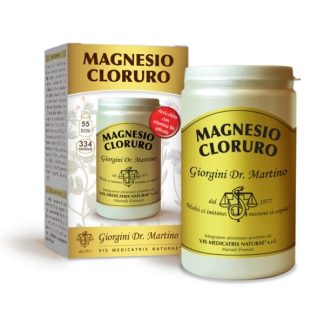 Magnesio cloruro 334 Pastiglie per ossa, denti, muscoli, sistema nervoso e digestione
