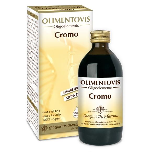 Cromo Olimentovis 200ml Oligoelemento Cr