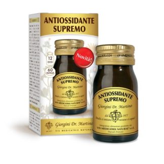 Antiossidante Supremo 60 pastiglie. L’unico con 36 antiossidanti