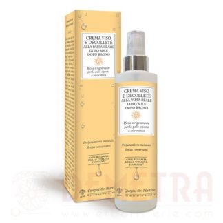 Crema viso decollete’ doposole e dopobagno Pappa Reale 250ml dr.Giorgini
