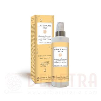 Latte Solare SPF20 Viso e Corpo e decollete’ 125ml dr.Giorgini