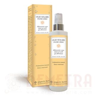 Olio Solare Filtro Zero superabbronzante 250ml dr.Giorgini