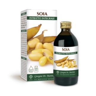 Soia estratto integrale analcoolico 200ml – Dr.Giorgini