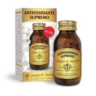 Antiossidante Supremo 180 pastiglie. L’unico con 36 antiossidanti
