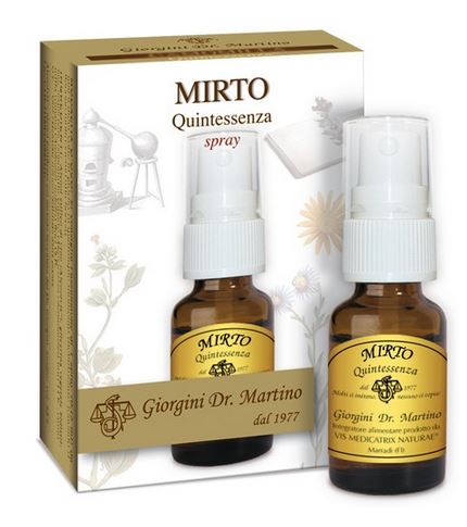 Mirto Quintessenza 15ml Spray – Dr. Giorgini
