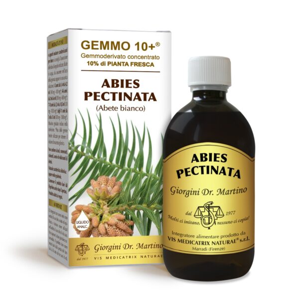 Gemmo 10+ Abete bianco (Abies pectinata) gemmoderivato analcolico 500ml dr.Giorgini