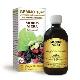 Gemmo 10+ Gelso nero (Morus nigra) gemmoderivato 500ml dr.Giorgini