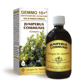 Gemmo 10+ Ginepro (Juniperus communis) gemmoderivato 500ml dr.Giorgini