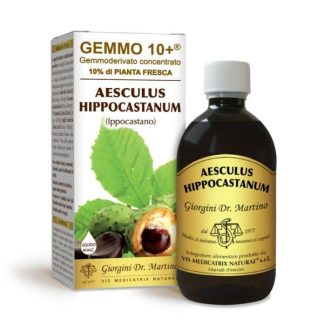 Gemmo 10+ Ippocastano (Aesculus hippocastanum) gemmoderivato 500ml dr.Giorgini