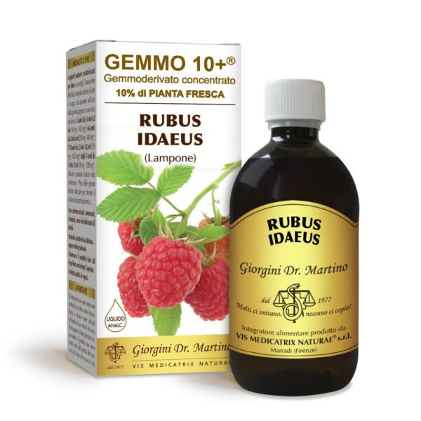 Gemmo 10+ Lampone (Rubus idaeus) gemmoderivato 500ml dr.Giorgini