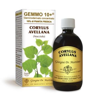 Gemmo 10+ Nocciolo (Corylus avellana) gemmoderivato 500ml – dr.Giorgini