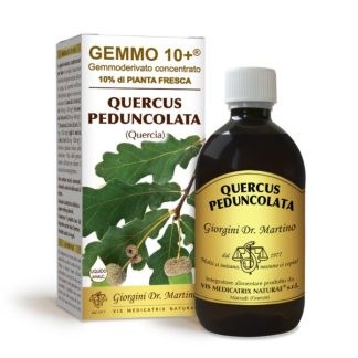Gemmo 10+ Quercia (Quercus peduncolata) gemmoderivato 500ml dr.Giorgini
