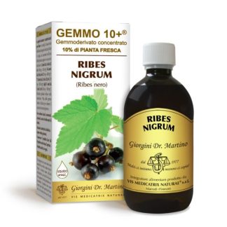 Gemmo 10+ Ribes Nero (Ribes nigrum) gemmoderivato 500ml dr.Giorgini