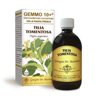 Gemmo 10+ Tilia Tomentosa gemmoderivato di Tiglio Argenteo 500ml dr.Giorgini
