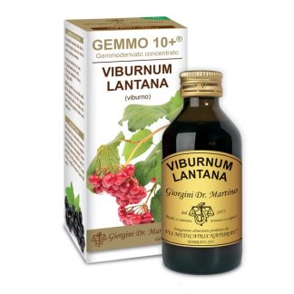 Gemmo 10+ Viburno gemmoderivato Viburnum lantana 100ml analcolico dr.Giorgini