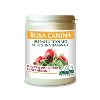 Rosa Canina estratto titolato 500g ricco in vitamina C dr. Giorgini