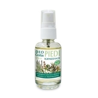 Deo Gratias Piedi Spray 30 ml efficace e delicato regola la traspirazione