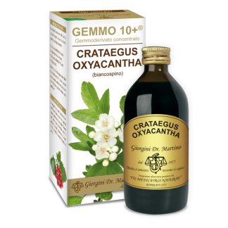 Gemmo 10+ Biancospino (Crataegus oxyacantha) gemmoderivato analcolico 200ml dr.Giorgini