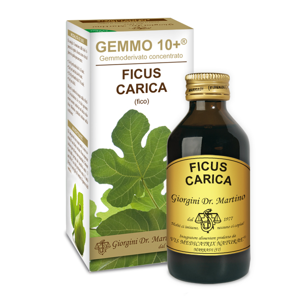 Gemmo 10+ Fico (Ficus carica) gemmoderivato analcolico 100ml dr.Giorgini