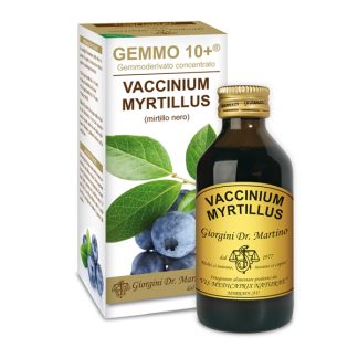 Gemmo 10+ Mirtillo nero (Vaccinium myrtillus) gemmoderivato 100ml – dr.Giorgini