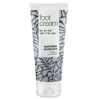 Crema per i piedi all'olio di melaleuca Australian Bodycare con il 10% di urea